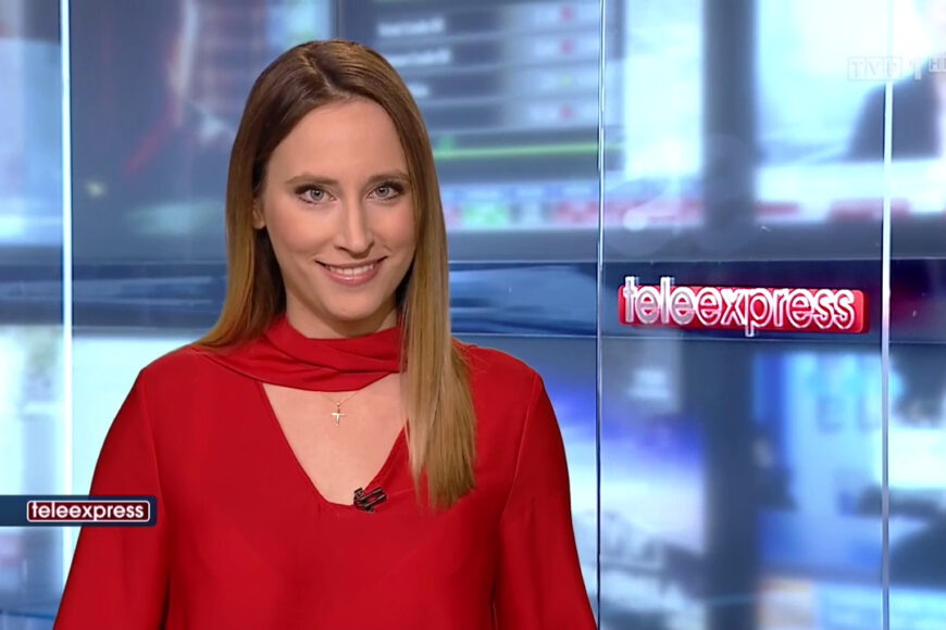 Marta Piasecka wróciła do „Teleexpressu” po urlopie macierzyńskim