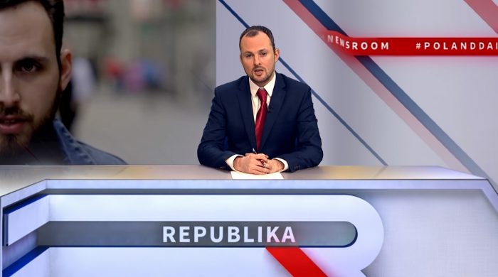 Telewizja Republika z codziennym serwisem informacyjnym po angielsku