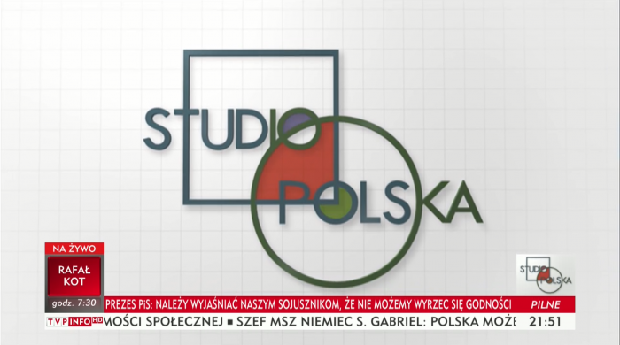 Studio Polska bez wpisów z Twittera na ekranie. Magdalena Ogórek: To awaria, wpisy wrócą za tydzień
