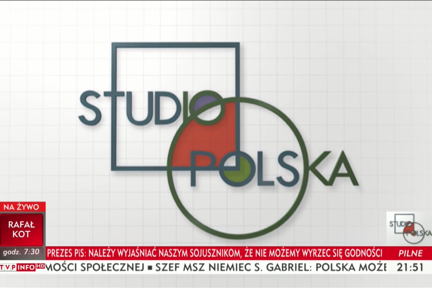 Studio Polska bez wpisów z Twittera na ekranie. Magdalena Ogórek: To awaria, wpisy wrócą za tydzień