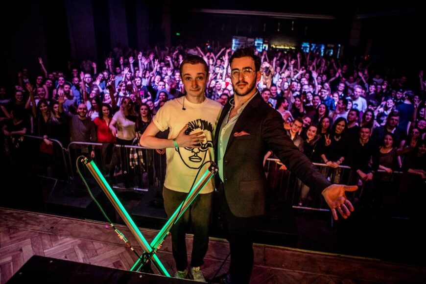 Koncert Bass Astral X Igo w poniedziałkowe popołudnie w Czwórce
