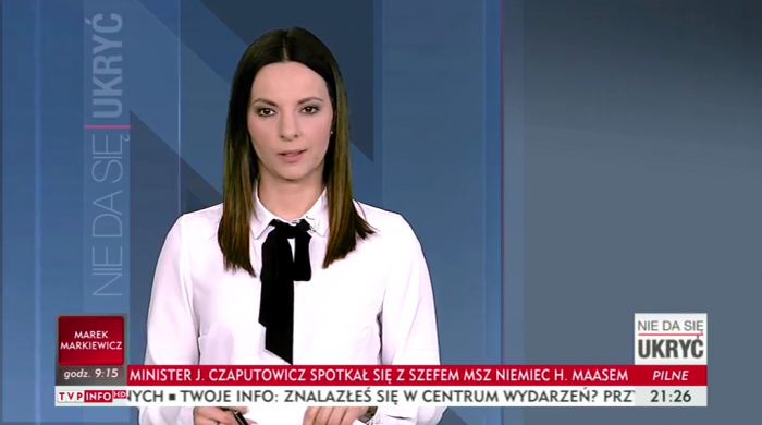 Magdalena Wierzchowska prowadzącą „Nie da się ukryć”