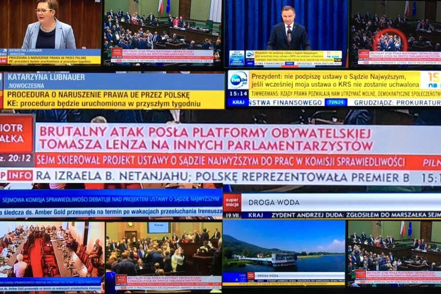 Dlaczego robienie zdjęć telewizorom nie ma sensu, czyli o porównaniach TVN24 z TVP Info