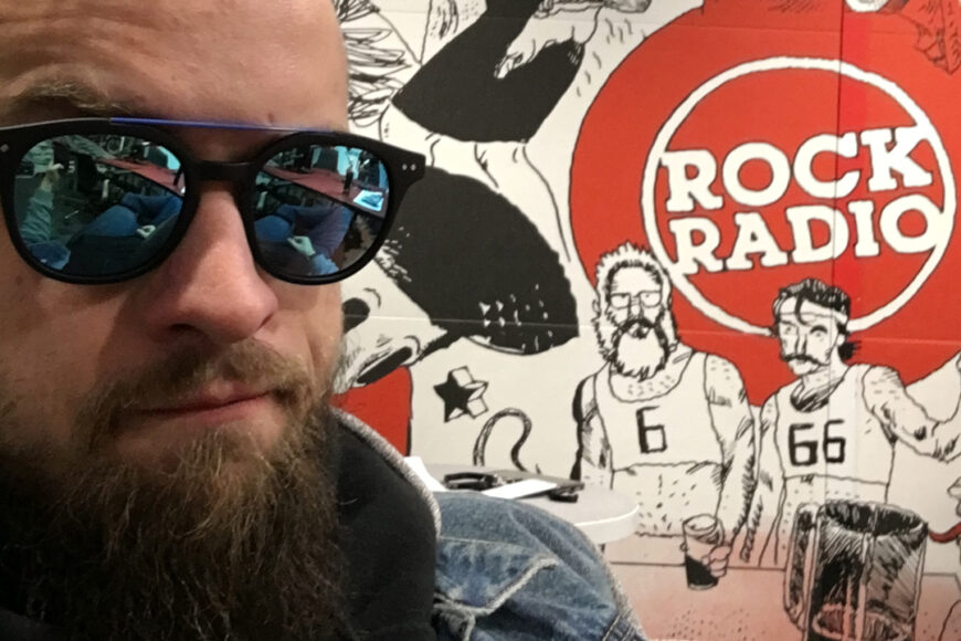 Łukasz Ciechański z Antyradia do Rock Radia.