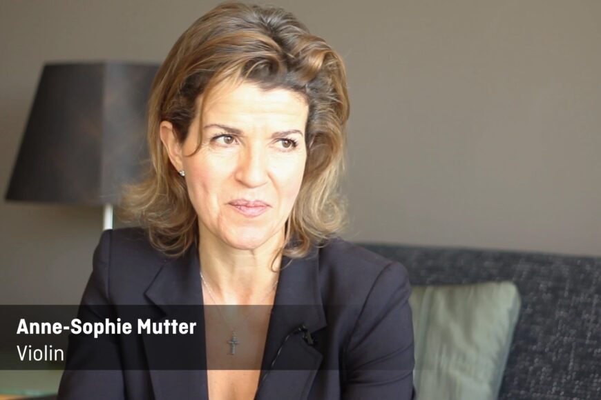 Koncert Anne-Sophie Mutter w niedzielę w Radiowej Dwójce