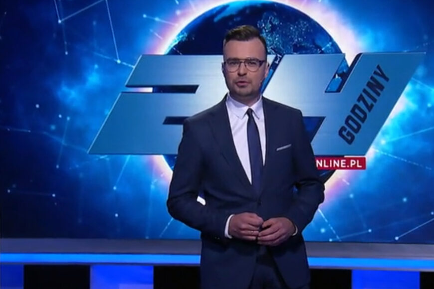 Maciej Wróbel nowym prowadzącym ”24 godziny online.pl”