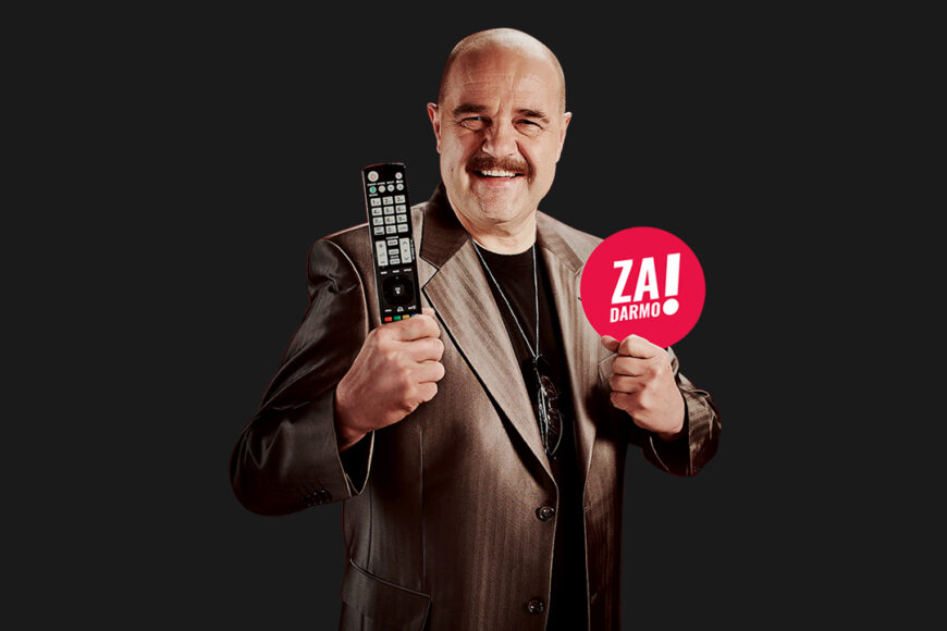 Wspólna kampania reklamowa nadawców MUX-8 i Emitela z udziałem Cezarego Żaka