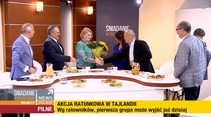 Beata Lubecka pożegnała się z widzami Polsat News