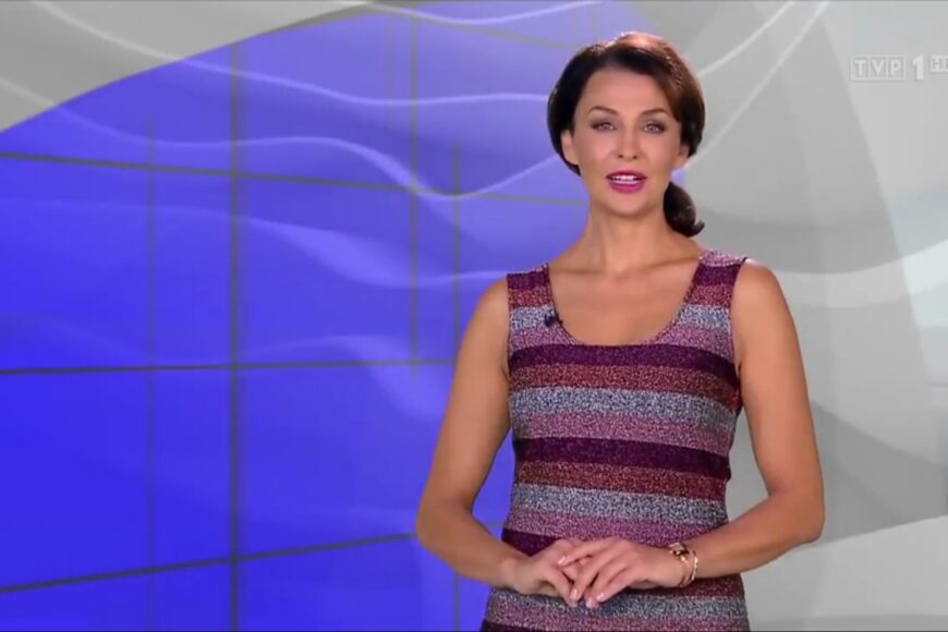 Anna Popek twarzą studia oprawy w TVP1 i TVP2