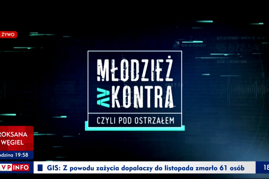 „Młodzież kontra” znika z anteny TVP Info