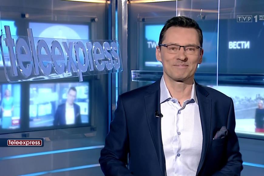 Krzysztof Ziemiec zadebiutował w „Teleexpressie”