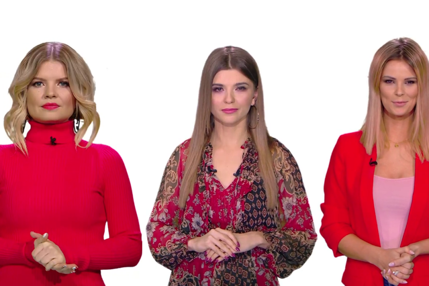 Manowska, Dziekan i Tomaszewska spikerkami TVP