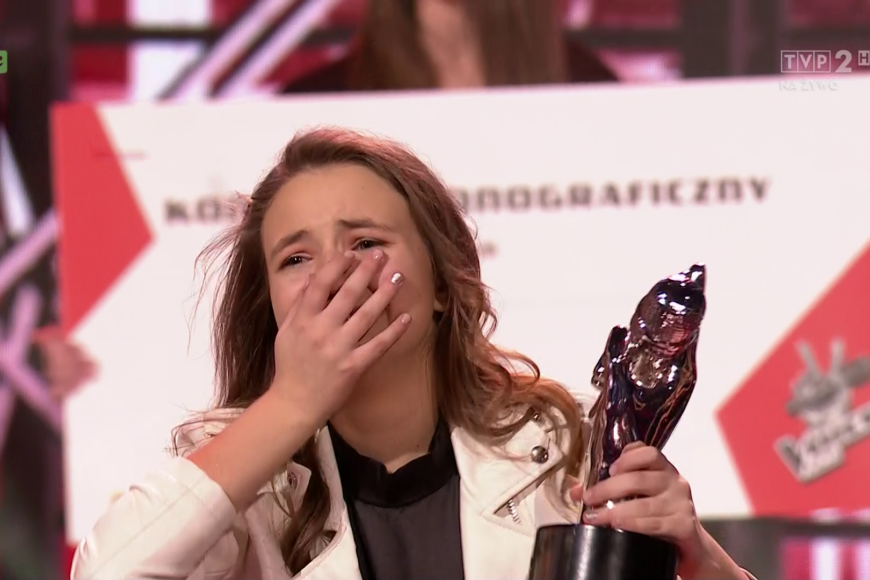Ania Dąbrowska wygrała The Voice Kids 2
