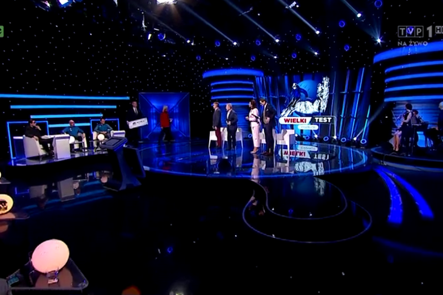 „Wielki test…” rzadziej na antenie TVP1. „Nie jest programem regularnym”