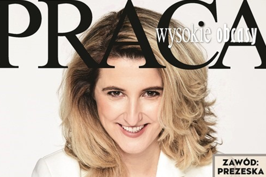 „Wysokie Obcasy Praca” z rozmową z Grażyną Piotrowską-Oliwą