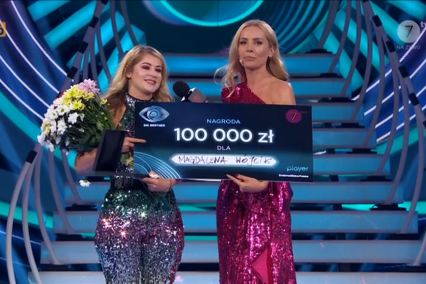 Magda Wójcik wygrała pierwszą edycję Big Brother w TVN7