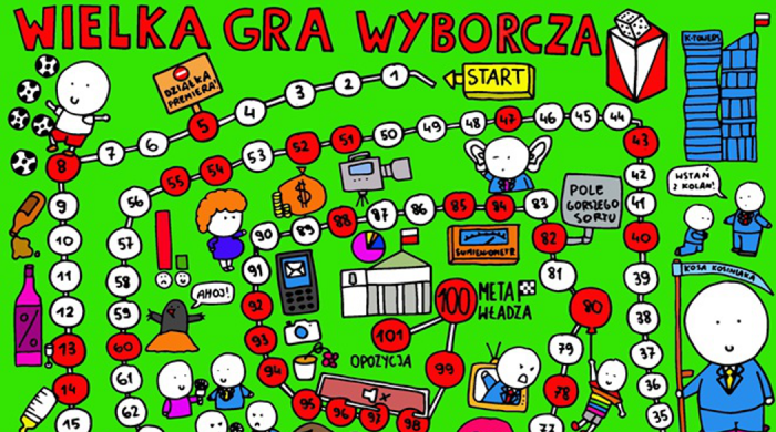 „Wyborcza na środek lata” z polityczną grą planszową w sobotę z „Gazetą Wyborczą”