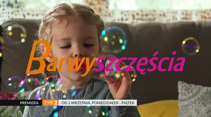 Premierowe odcinki serialu „Barwy szczęścia” od września w TVP 2