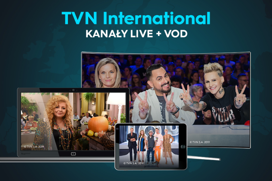 Pakiet TVN International przez 15 dni za darmo w osiemnastu krajach Europy