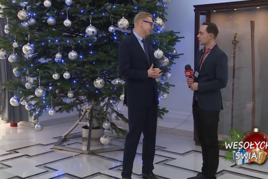 Adrian Gąbka reporterem politycznym portalu tvp.info