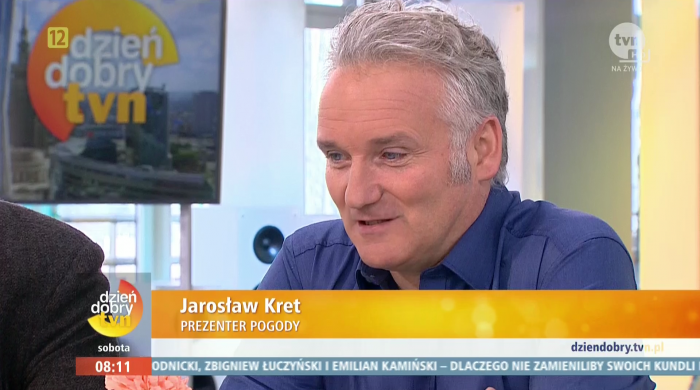 Jarosław Kret dołączy do redakcji pogody Telewizji Polsat
