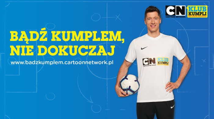 Robert Lewandowski ambasadorem piątej edycji akcji „Bądź kumplem, nie dokuczaj!”