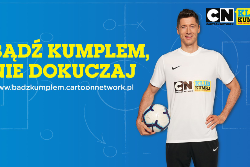 Robert Lewandowski ambasadorem piątej edycji akcji „Bądź kumplem, nie dokuczaj!”