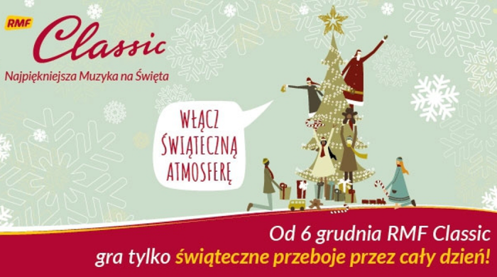 „Najpiękniejsza Muzyka na Święta” ponownie w RMF Classic