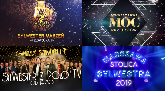 Sylwester 2019 w TVP, Polsat, TVN i Polo TV. Kto wystąpi?