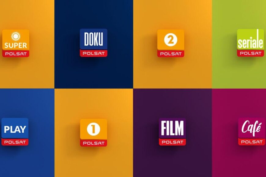 Kanały tematyczne Telewizji Polsat z nowymi logotypami oraz oprawą antenową