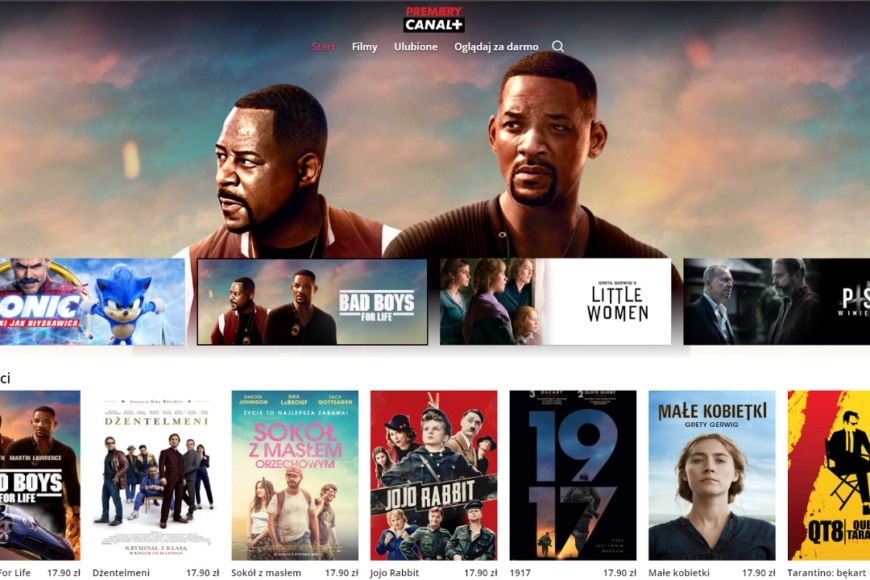Canal+ uruchomił wypożyczalnię filmów online