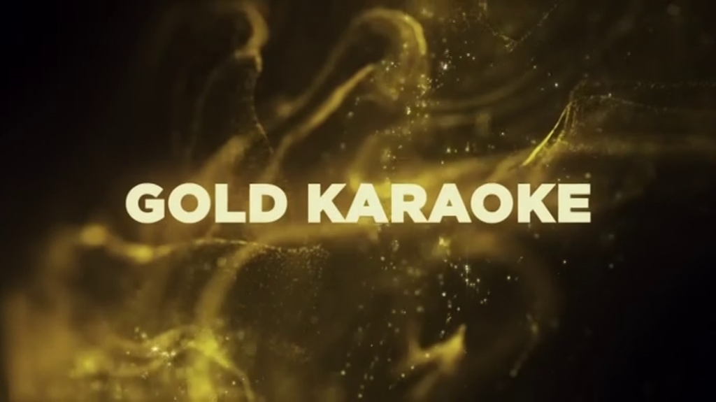 Gold karaoke