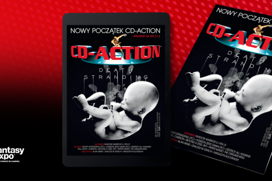 Pierwszy numer CD-Action wydany przez Fantasyexpo już w sprzedaży
