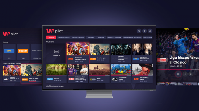 WP Pilot z aplikacją na Samsung Smart TV