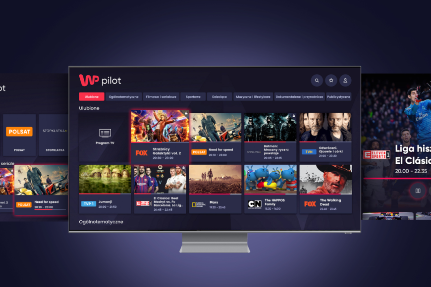 WP Pilot z aplikacją na Samsung Smart TV