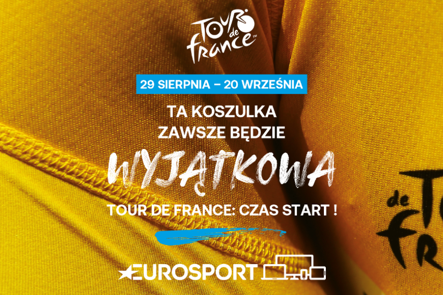 Rozpoczyna się wyścig kolarski Tour de France. Transmisje w Eurosporcie