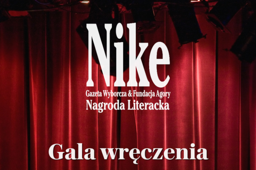 Finał Nagrody Literackiej Nike na Wyborcza.pl i w TVN 24