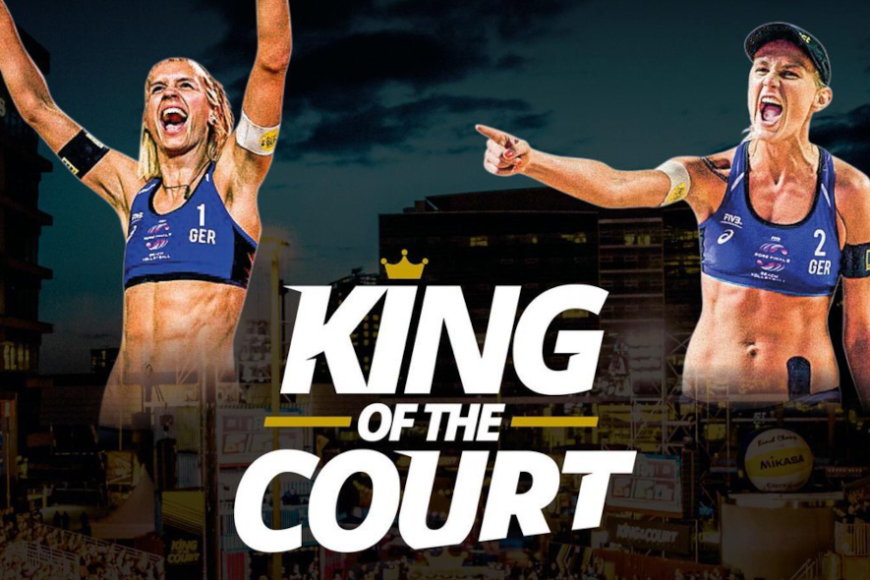 Międzynarodowy turniej w siatkówkę plażową King of the Court w Sportklubie