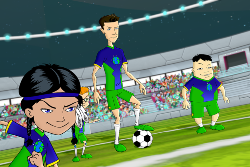 „Kosmiczny wykop” – kreskówka z Robertem Lewandowskim w TVN, TVN 7 i Playerze