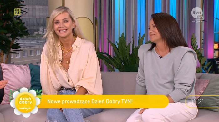 Agnieszka Woźniak-Starak i Ewa Drzyzga – nowa para prowadzących „Dzień dobry TVN”