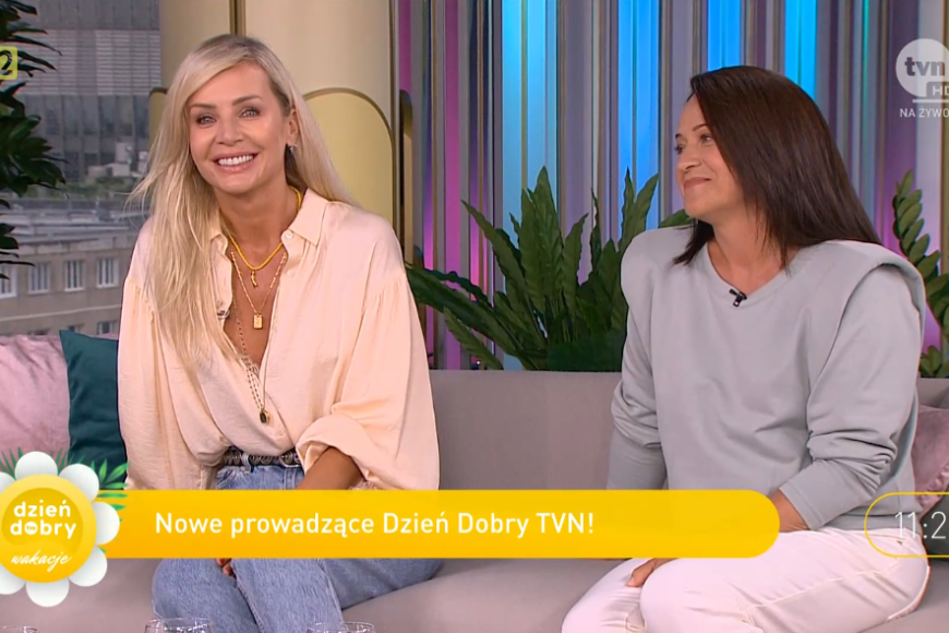 Agnieszka Woźniak-Starak i Ewa Drzyzga – nowa para prowadzących „Dzień dobry TVN”