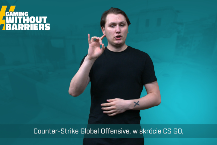 Polska Liga Esportowa z tłumaczeniem na język migowy w Polsat Games