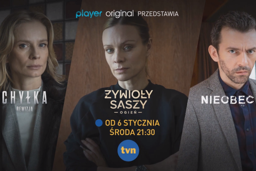 Pierwsze odcinki produkcji Player Original w styczniu w TVN