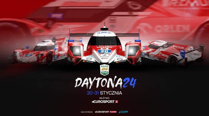 Wyścig Daytona24 z udziałem Roberta Kubicy na żywo w Eurosporcie i Player.pl