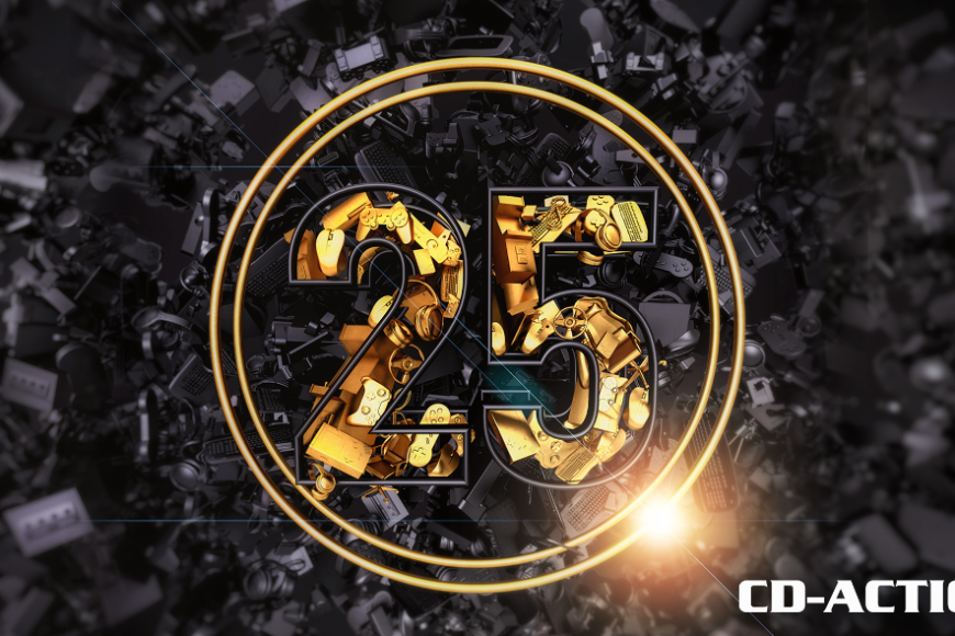 Magazyn CD-Action obchodzi 25. urodziny. Jubileuszowe wydanie już w sprzedaży