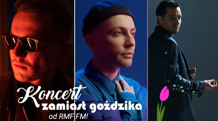 Koncert Krzysztofa Zalewskiego, Mroza i Arka Kłusowskiego z okazji Dnia Kobiet w RMF FM