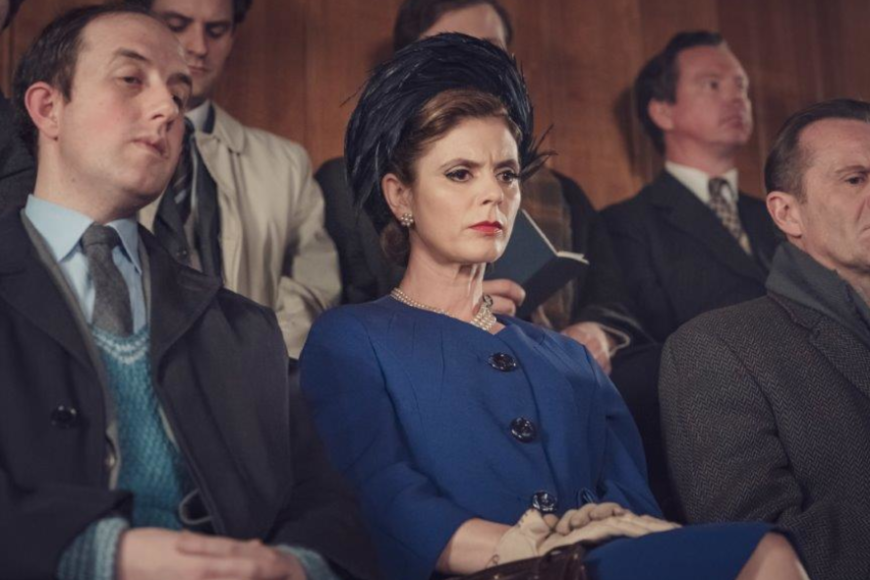 Polityczny skandal oparty na faktach w serialu „Proces Christine Keeler” na Epic Drama