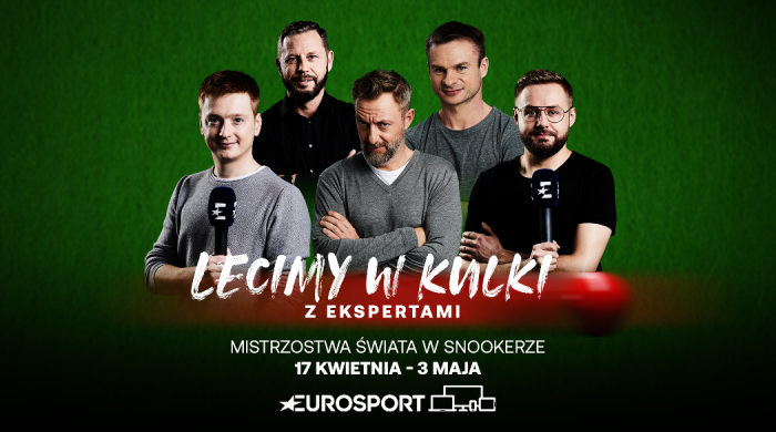 Mistrzostwa świata w snookerze od 17 kwietnia w Eurosporcie