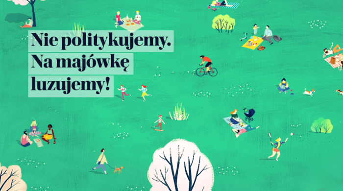 Gazeta Wyborcza na majówkę – powiększone wydanie dziennika oraz treści cyfrowe pod hasłem „Nie politykujemy. Na majówkę luzujemy”
