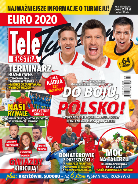 Tele Tydzień Ekstra - Euro 2020 - okładka